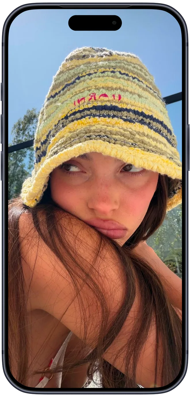 lift open on a phone